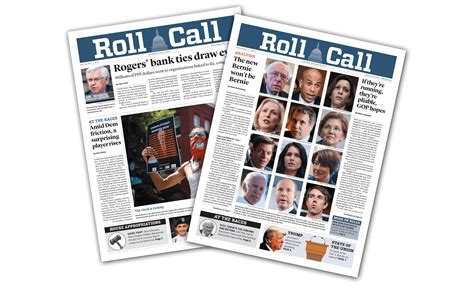 roll call newspaper capitol hill
